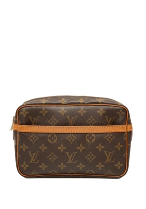 Louis Vuitton Pre-Owned 1999 Monogram Compiegne clutch bag - Brown