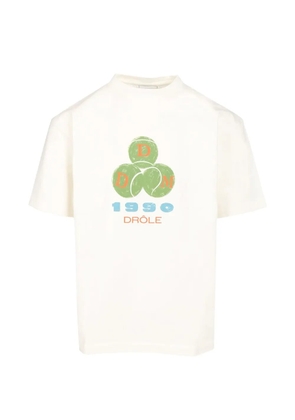 Drôle De Monsieur Drôle 1990 graphic-print T-shirt - White