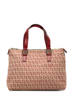 Fendi Pre-Owned 2000-2010 Zucchino Canvas tote bag - Red