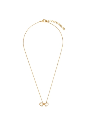 Ferragamo Vara bow pendant necklace - Gold