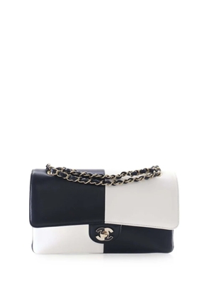 CHANEL Pre-Owned Geometric Double Flap shoulder bag - Black