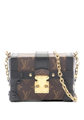 Louis Vuitton Pre-Owned 2020 Essential Trunk monogram chain shoulder bag - Brown
