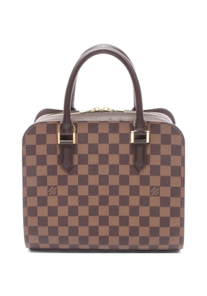 Louis Vuitton Pre-Owned 2002 Triana zip-up tote bag - Brown