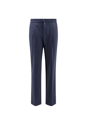AMARANTO drawstring-waist trousers - Blue