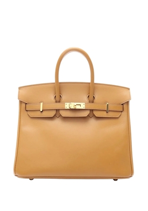 Hermès Pre-Owned 2023 25 Birkin leather handbag - Neutrals