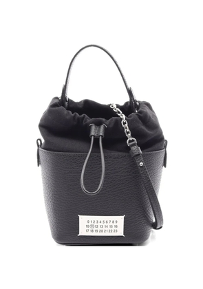 Maison Martin Margiela Pre-Owned 2020s 5AC leather two-way handbag - Black