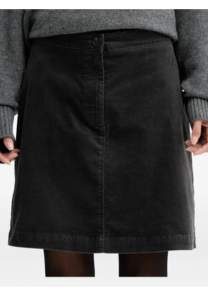 Marc O'Polo button-fastening A-line skirt - Black