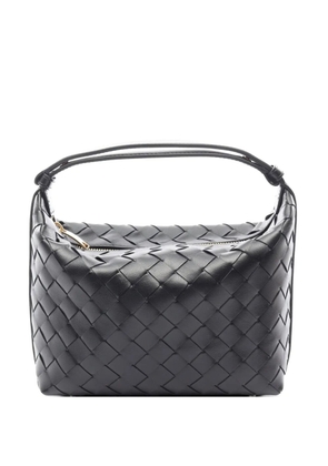 Bottega Veneta Pre-Owned mini Wallace intrecciato handbag - Black