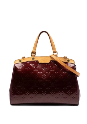 Louis Vuitton Pre-Owned 2013 Monogram Vernis Brea MM satchel - Red