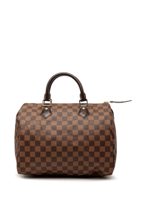 Louis Vuitton Pre-Owned 2015 Damier Ebene Speedy 30 boston bag - Brown