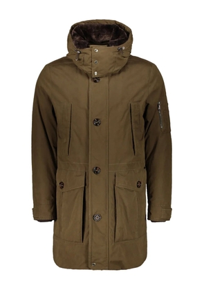 Moorer Ted-S1 hooded parka coat - Green