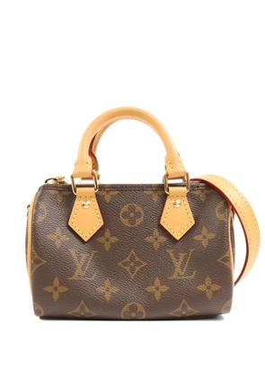 Louis Vuitton Pre-Owned nano Speedy Monogram canvas tote bag - Brown