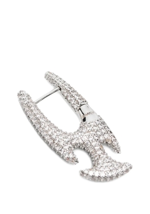 DARKAI crystal-embellished drop earrings - Silver
