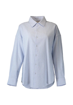 The Lady And The Sailor Sunday striped shirt - Blue