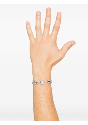 DARKAI Razor crystal-embellished wire bracelet - Silver