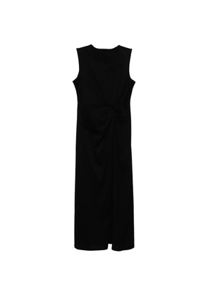 JNBY twist-detail sleeveless dress - Black