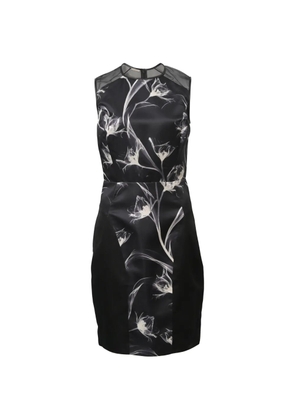 Jason Wu X-Ray floral-print sheath dress - Black