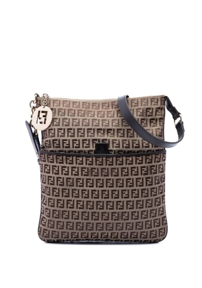 Fendi Pre-Owned 2000-2010 Zucchino Canvas crossbody bag - Neutrals