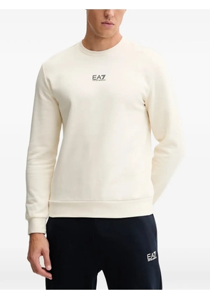Ea7 Emporio Armani logo sweatshirt - Neutrals