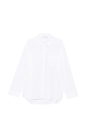 Marie Adam-Leenaerdt oversized chest-pocket shirt - White