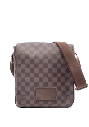 Louis Vuitton Pre-Owned 2009 PM Brooklyn Damier Ebène messenger bag - Brown