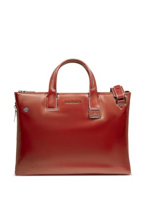 PIQUADRO expandable slim laptop bag - Red