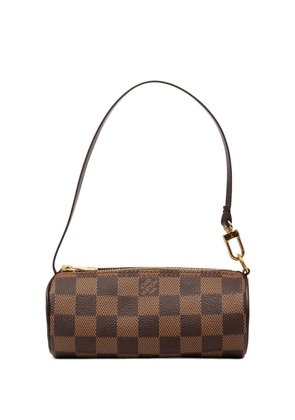Louis Vuitton Pre-Owned 1990-2010 Damier Ebene Papillon Pochette handbag - Brown