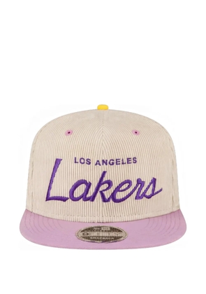 NEW ERA CAP x Eric Emanuel 9FIFTY NBA LA Lakers corduroy snapback hat - Neutrals