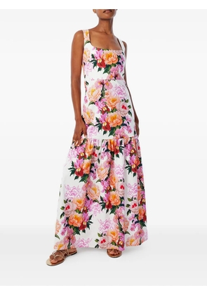 Borgo De Nor Davie floral-print dress - White
