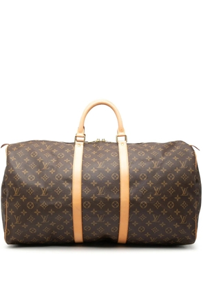 Louis Vuitton Pre-Owned 2003 Monogram Keepall 55 travel bag - Brown