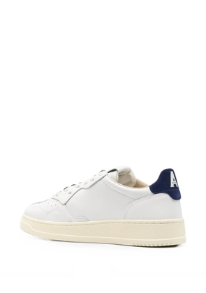 Autry Medalist leather low-top sneakers - White