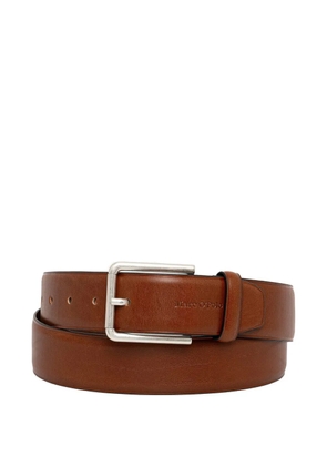 Marc O'Polo logo-motif leather belt - Brown