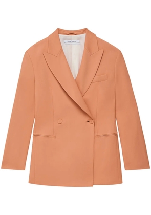 Another Tomorrow double-breasted peak-lapel blazer - Orange
