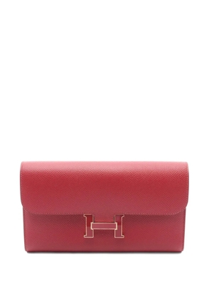 Hermès Pre-Owned 2017 Constance Long bi-fold wallet - Red