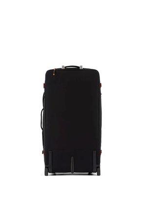 PIQUADRO geometric-print suitcase - Black