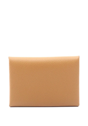 Hermès Pre-Owned 2023 Calvi Duo coin purse - Neutrals