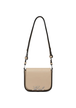 Karl Lagerfeld adjustable-strap shoulder bag - Neutrals