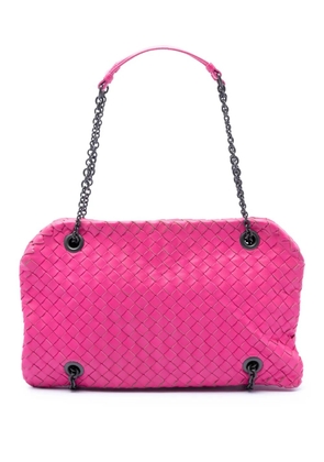 Bottega Veneta Pre-Owned 2012-2026 Nappa Intrecciato Duo shoulder bag - Pink