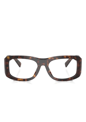 Dolce & Gabbana Eyewear tortoiseshell rectangle-frame sunglasses - Brown