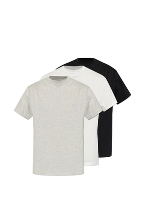 Jil Sander logo-embroidered T-shirt - White