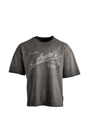 AMIRI Quality Goods logo-print T-shirt - Black