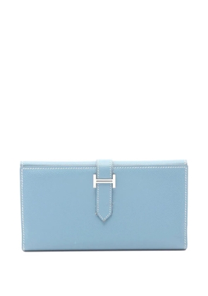 Hermès Pre-Owned 2005 Bearn long wallet - Blue