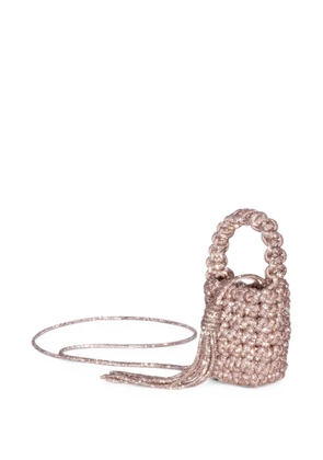 Hibourama Micro Pendant shoulder bag - Neutrals
