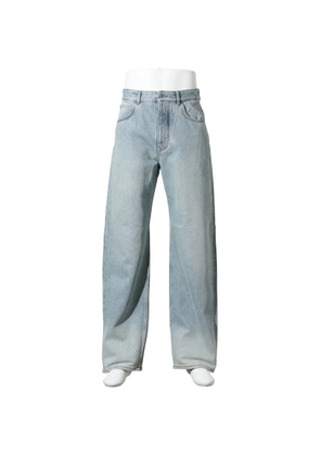 LOEWE buckled-back jeans - Blue
