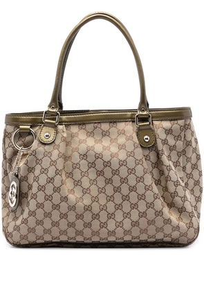 Gucci Pre-Owned 2016-2026 GG Canvas Sukey tote bag - Neutrals