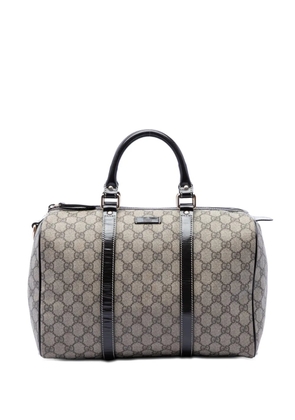 Gucci Pre-Owned 2016-2026 Medium GG Supreme Joy boston bag - Neutrals