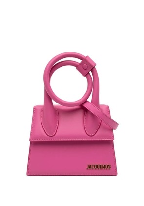 Jacquemus Pre-Owned 2010-2026 Leather Le Chiquito Noeud satchel - Pink