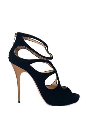 Jimmy Choo Pre-Owned cut-out sandals - Black