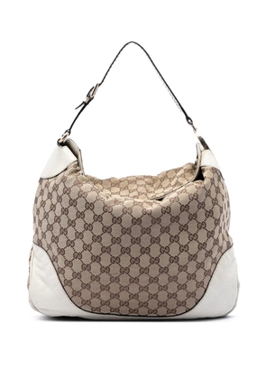 Gucci Pre-Owned 2016-2026 GG Canvas Charlotte Hobo tote bag - White