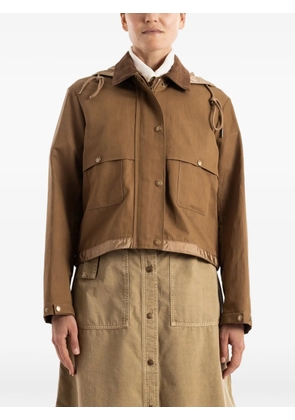 Moncler Aconitum hooded jacket - Brown
